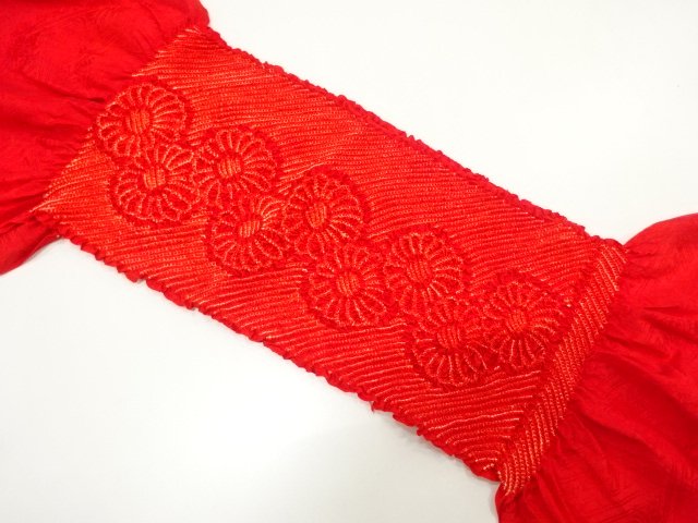 JAPANESE KIMONO / SHIBORI OBIAGE